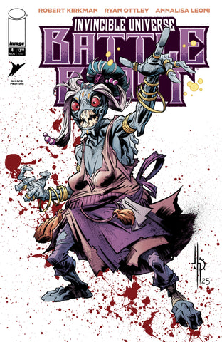 INVINCIBLE UNIVERSE BATTLE BEAST #4 2ND PTG CVR A JASON HOWARD