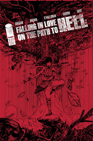 FALLING IN LOVE ON THE PATH TO HELL #5 Second Printing Cvr A Garry Brown (MR)