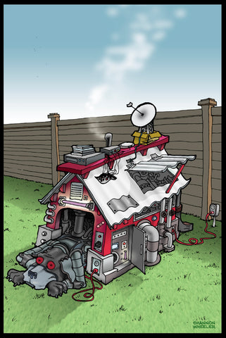 DEATH DOG #1 (OF 2) CVR B 3 COPY SHANNON WHEELER UNLOCK VAR