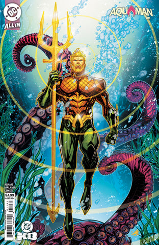 AQUAMAN #11 CVR B JONBOY MEYERS CARD STOCK VAR (DC K.O.)