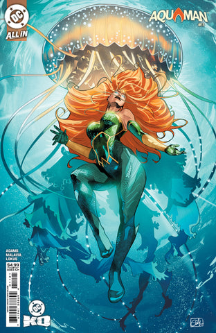 AQUAMAN #11 CVR C EDWIN GALMON CARD STOCK VAR (DC K.O.)