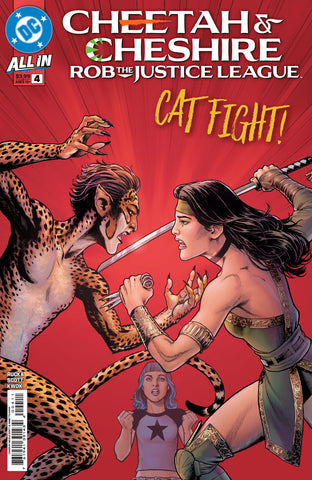 CHEETAH AND CHESHIRE ROB THE JUSTICE LEAGUE #4 (OF 6) CVR A NICOLA SCOTT