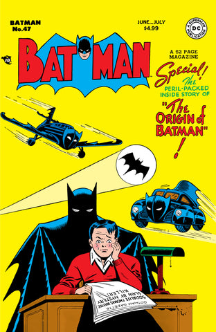 BATMAN #47 FACSIMILE EDITION CVR A BOB KANE