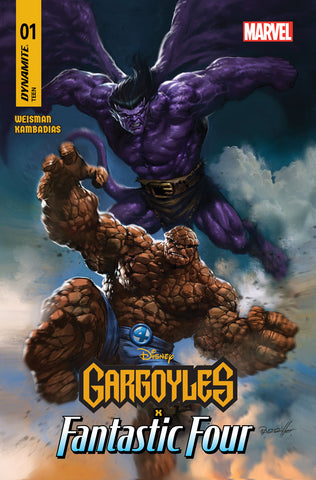 GARGOYLES X FANTASTIC FOUR #1 CVR A LUCIO PARRILLO