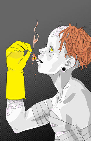 EXQUISITE CORPSES #7 CVR E INC 1:25 MARLEY ZARCONE VAR (MR)