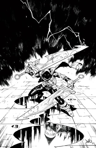 LOST FANTASY #5 CVR D INC 1:15 MAXI DALLO B&W VAR