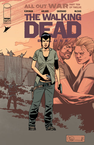 WALKING DEAD DELUXE #124 CVR B CHARLIE ADLARD & DAVE MCCAIG VAR (MR)