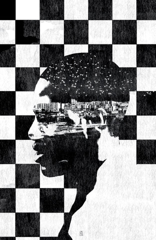 CROWNSVILLE #1 CVR F INC 1:50 ANDREA SORRENTINO B&W VAR