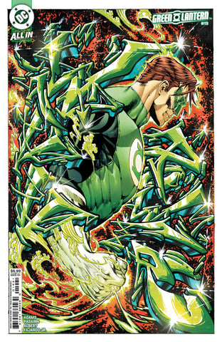 GREEN LANTERN #19 CVR C MARIO FOCCILLO CARD STOCK VAR