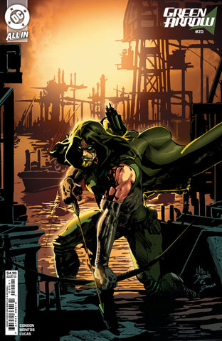 GREEN ARROW #20 CVR B MIKE DEODATO JR CARD STOCK VAR