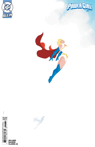 POWER GIRL #17 CVR B DAVID BALDEON CARD STOCK VAR