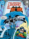 LIMITED EDITION THE UNTOLD LEGEND OF THE BATMAN #1 CVR B JOSE LUIS GARCIA-LOPEZ & DICK GIORDANO FOIL VAR