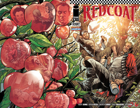 REDCOAT #9 CVR A BRYAN HITCH & BRAD ANDERSON WRAPAROUND