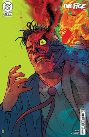 TWO-FACE #3 (OF 6) CVR B CHRISTIAN WARD CARD STOCK VAR