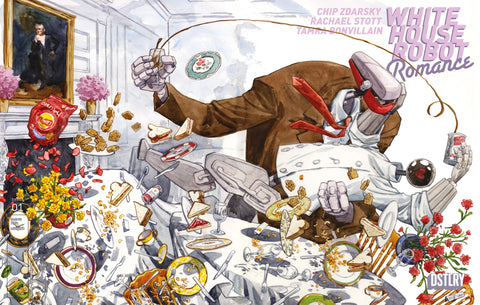 WHITE HOUSE ROBOT ROMANCE #1 B  JILL THOMPSON VARIANT