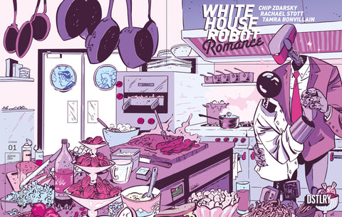 WHITE HOUSE ROBOT ROMANCE #1 C  ELSA CHARRETIER 10 COPY VARIANT 1:10