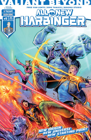 Valiant Beyond: All-New Harbinger #1 B (Fajardo Wraparound Variant)