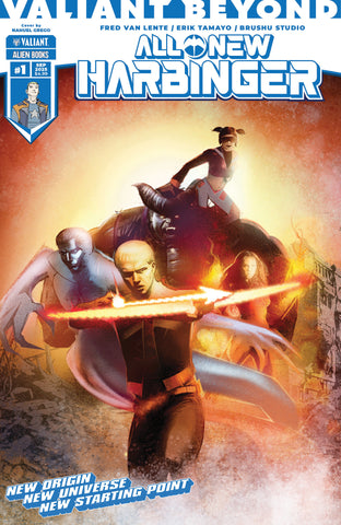 Valiant Beyond: All-New Harbinger #1 C (Calero Connecting Variant)