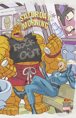 FANTASTIC FOUR #26 SEAN GALLOWAY SATURDAY MORNING CONNECTING VARIANT