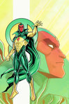 AVENGERS #30 LUCIANO VECCHIO VISION VIRGIN VARIANT 1:50