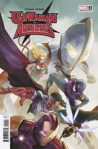 ULTRAMAN X THE AVENGERS #2 FRANCESCO MOBILI VARIANT