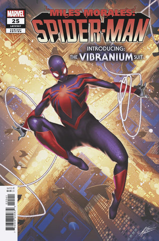 MILES MORALES: SPIDER-MAN #25 MATEUS MANHANINI NEW COSTUME VARIANT