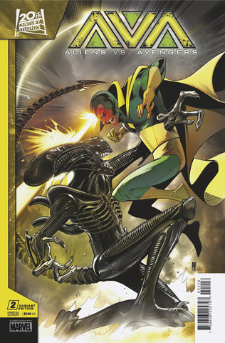 ALIENS VS. AVENGERS #2 PACO MEDINA VARIANT 1:25