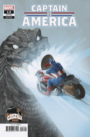 CAPTAIN AMERICA #13 PHIL NOTO GODZILLA VARIANT