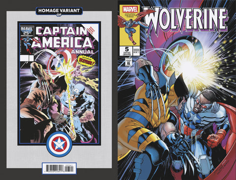 WOLVERINE #5 DAVID YARDIN CAPTAIN AMERICA SAM WILSON HOMAGE VARIANT