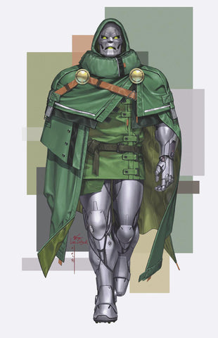 ONE WORLD UNDER DOOM #9 INHYUK LEE STREET-VERSE VIRGIN VARIANT 1:50