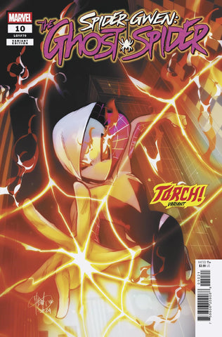 SPIDER-GWEN: THE GHOST-SPIDER #10 MIRKA ANDOLFO TORCH! VARIANT