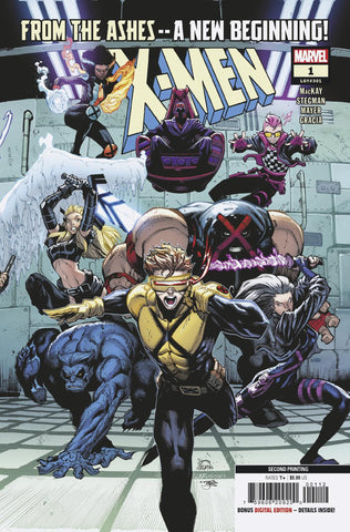 X-MEN #1  2ND PRINTING VARIANT  RYAN STEGMAN