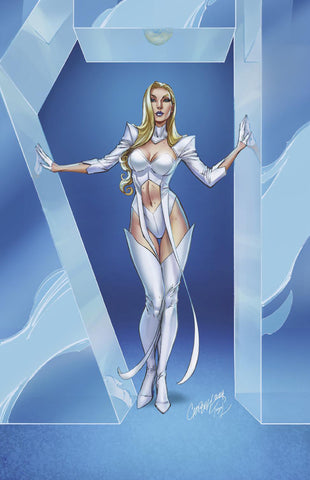 X-MEN #4 J. SCOTT CAMPBELL EMMA FROST VIRGIN VARIANT 1:100
