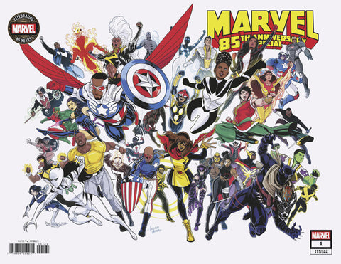 MARVEL 85TH ANNIVERSARY SPECIAL #1 LUCIANO VECCHIO WRAPAROUND VARIANT