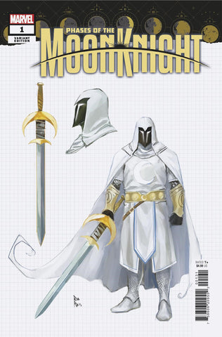 PHASES OF THE MOON KNIGHT #1 ROD REIS DESIGN VARIANT