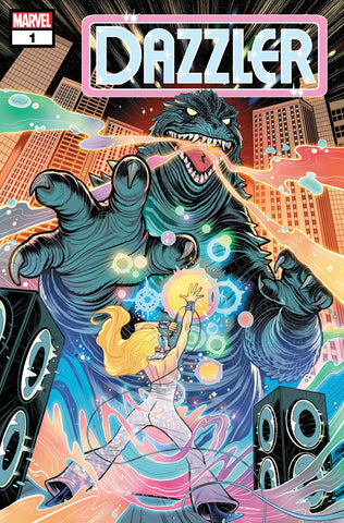 DAZZLER #1 ELIZABETH TORQUE GODZILLA VARIANT