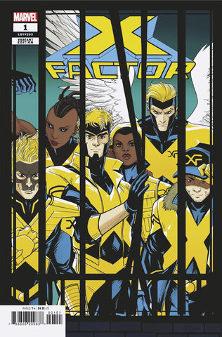 X-FACTOR #1 LUCIANO VECCHIO WINDOWSHADES VARIANT