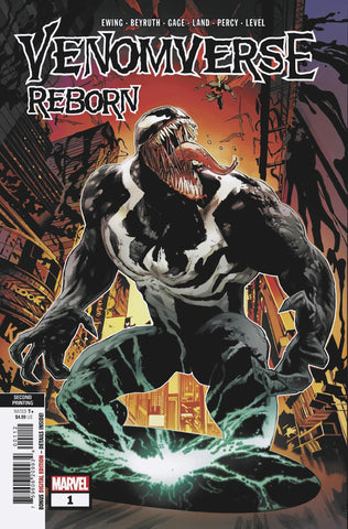 VENOMVERSE REBORN #1 GREG LAND 2ND PRINTING VARIANT