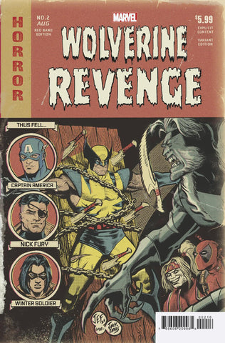 WOLVERINE: REVENGE - RED BAND #2 JUAN FERREYRA HOMAGE VARIANT [POLYBAGGED] 1:25