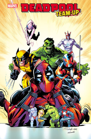 DEADPOOL TEAM-UP #1 JONAS SCHARF VARIANT 1:25