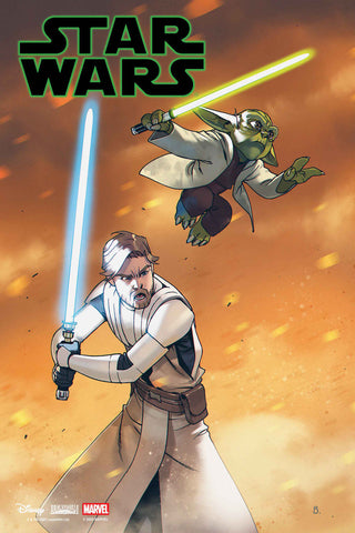 STAR WARS #7 BENGAL YODA & OBI-WAN JEDI KNIGHTS VARIANT