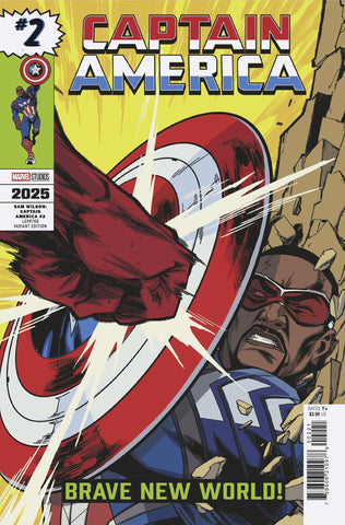 SAM WILSON  CAPTAIN AMERICA #2 KHARY RANDOLPH MARVEL STUDIOS VARIANT