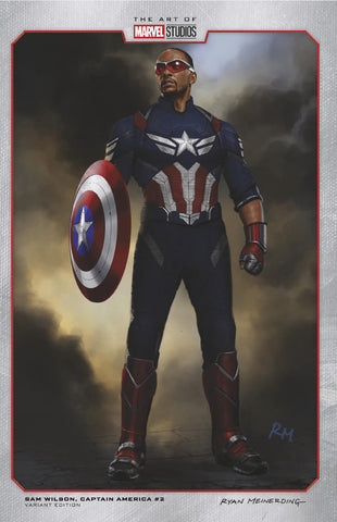 SAM WILSON  CAPTAIN AMERICA #2 RYAN MEINERDING MARVEL STUDIOS VARIANT