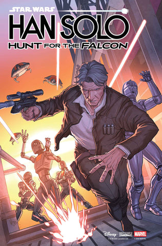 STAR WARS: HAN SOLO - HUNT FOR THE FALCON #1 PETE WOODS VARIANT 1:25