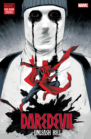 DAREDEVIL: UNLEASH HELL - RED BAND #2 [POLYBAGGED] DECLAN SHALVEY VARIANT 1:25