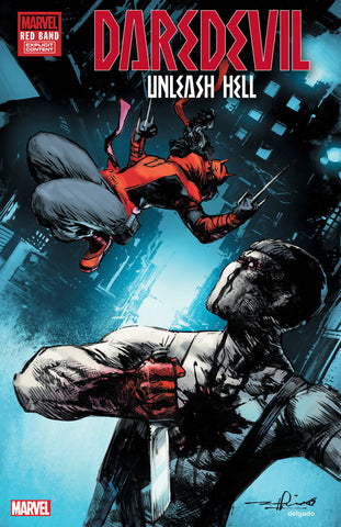 DAREDEVIL: UNLEASH HELL - RED BAND #2 [POLYBAGGED] GERARDO ZAFFINO VARIANT