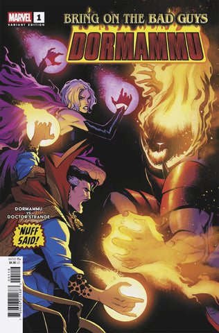 BRING ON THE BAD GUYS: DORMAMMU #1 LEE GARBETT NUFF SAID VARIANT 1:25