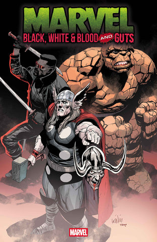 MARVEL: BLACK  WHITE & BLOOD AND GUTS #2