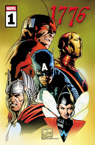 1776 #1 JOE QUESADA AVENGERS VARIANT