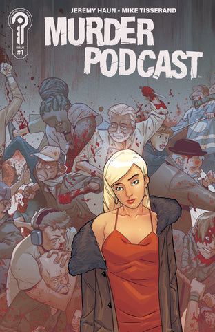 Murder Podcast #1 Cover B (Connected) Mike Tisserand